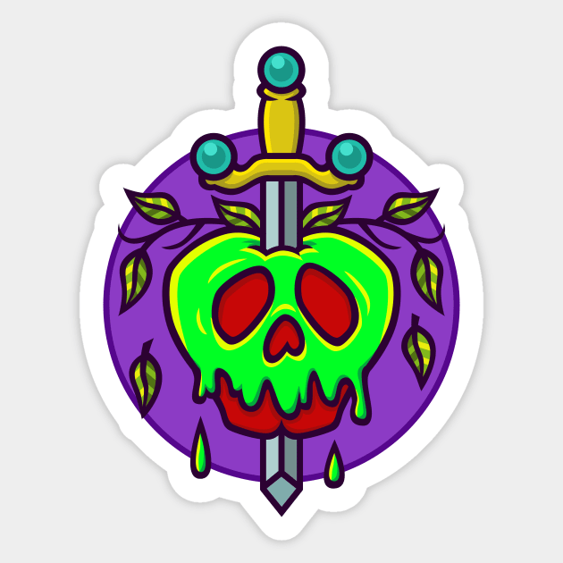 Poison Queen Sticker by blairjcampbell